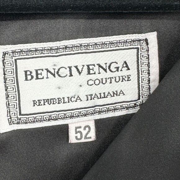 Bencivenga Couture Womens Vintage Cocktail Dress Size 52 US 16 Italian Designer - Picture 4 of 12
